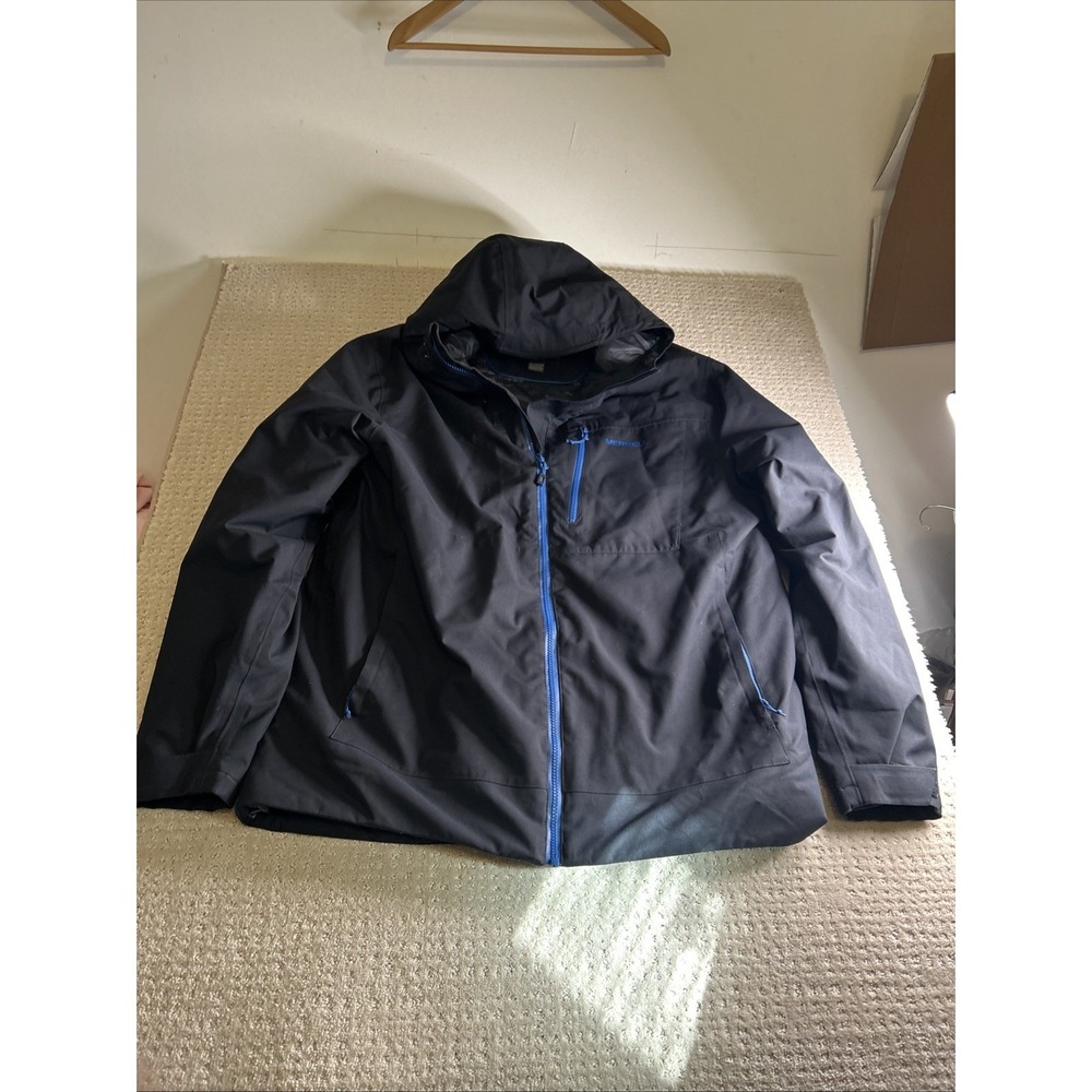 Merrell‎ Selectxdry Warm Coat Black Hooded Men's Size XXL TTG